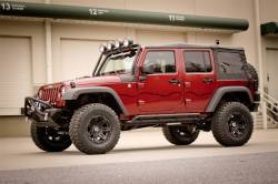 Rugged Ridge - Rugged Ridge Barbed Wire Vinyl Body Side Decal-Black for Wrangler JK 12300.32 - Image 4