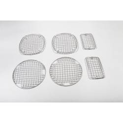 Rugged Ridge - Rugged Ridge 11102.03 Stone Guard Set Stainless Steel for Wrangler TJ - Image 1