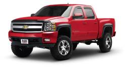 EGR - EGR 751404 Rugged Look Fender Flares Black 07-13 Silverado 1500 - Image 1