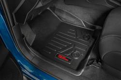 Rough Country Suspension Systems - Rough Country Front/Rear Floor Liners Black for 16-23 Tacoma Double M-71216 - Image 2