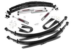 Rough Country Suspension Systems - Rough Country 18030 4" Suspension Lift Kit for 69-72 GM 1500 Truck/SUV 4WD - Image 1