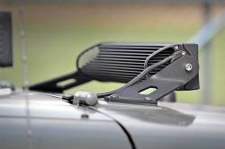 Rough Country Suspension Systems - Rough Country 20" LED Light Bar Hood Mount Brackets Black for Jeep JK 70533 - Image 4