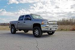 Rough Country Suspension Systems - Rough Country Upper Windshield 50" Light Bar Mounts Silverado/Sierra 70507 - Image 5