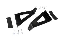 Rough Country Suspension Systems - Rough Country Upper Windshield 54" Light Bar Mounts 04-14 Ford F150 70518 - Image 2