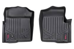 Rough Country Suspension Systems - Rough Country Front Floor Liners Black 04-08 Ford F150 M-5041 - Image 1