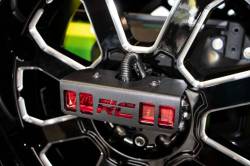 Rough Country Suspension Systems - Rough Country Third Brake Light Relocation Bracket Black for Wrangler JL 70055 - Image 2