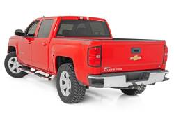 Rough Country Suspension Systems - Rough Country 4.5" Oval Tube Nerf Steps-SS 07-18 Silverado/Sierra Crew 21001S - Image 2
