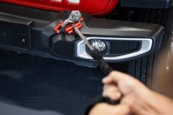 Rough Country Suspension Systems - Rough Country Multifunction Aluminum Winch Cleat Hook Black RS175B - Image 3