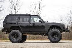 Rough Country Suspension Systems - Rough Country Lower Door Panel Armor Black for 84-01 Cherokee XJ 4DR 10582 - Image 3