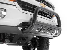 Rough Country Suspension Systems - Rough Country B-C2073 Black Front Bumper Bull Bar 19-22 GM 1500 Truck - Image 1
