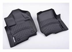 Roush Performance - Roush Performance Front/Rear Floor Liners-Black 15-17 F150 SuperCrew 421975 - Image 1