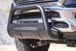 Rough Country Suspension Systems - Rough Country Black Front Bumper Bull Bar w/LED for Ram 1500 B-D4091 - Image 1