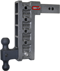 GEN-Y Hitch - GEN-Y Hitch 2.5" MEGA-DUTY Class V 12" Drop Hitch Receiver 32K GH-1615 - Image 1