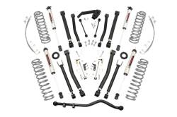 Rough Country Suspension Systems - Rough Country 67470 4" Suspension Lift Kit for 07-18 Jeep Wrangler JK 4DR 4WD - Image 1