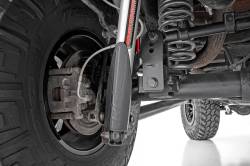 Rough Country Suspension Systems - Rough Country V2 Shock Shaft Protector Black Pair 243300 - Image 4