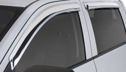 Stampede - Stampede 6142-8 Tape-Onz Sidewind Deflector 4DR Chrome Ford - Image 3