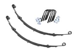 Rough Country Suspension Systems - Rough Country Front Leaf Spring Kit for 3" Lift for Jeep SJ Models 8004KIT - Image 1