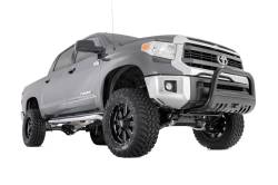 Rough Country Suspension Systems - Rough Country Black Front Bumper Bull Bar for Tundra/Sequoia B-T2071 - Image 3
