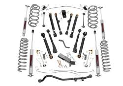 Rough Country Suspension Systems - Rough Country 66220 6" Suspension Lift Kit for 97-06 Jeep Wrangler TJ 4WD - Image 1