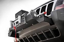 Rough Country Suspension Systems - Rough Country Front Winch Mount Plate Black for Grand Cherokee WJ 1064 - Image 3