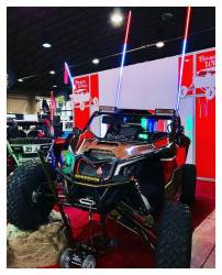 Buggy Whip - Buggy Whip 4' LED Offroad Whip Light-Red/White/Blue Threaded BWLED4RWBT - Image 2