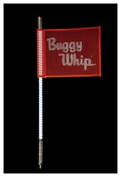 Buggy Whip - Buggy Whip 2' LED Bright Whip Light-White Threaded BWBRTLED2WT - Image 1