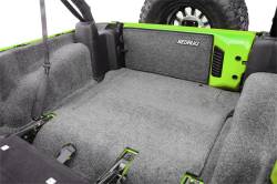 BedRug - Bed Rug Classic Carpeted Floor Liner-Rear/Cargo for Jeep JK 2DR BRJK11R2 - Image 2
