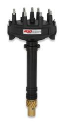 MSD - MSD Ignition 846973 Low-Profile Crank Trigger Distributor Black for Chevy - Image 1