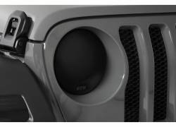 GT Styling GT0644S Front Headlight Covers Smoked 2Pc for 19-25 Jeep Gladiator JT