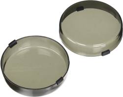 GT Styling GT0986S Driving Light Covers-Smoke; 94-98 Ford Mustang