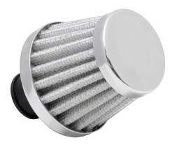 Spectre - Spectre Performance 3998 White Breather Filter 3/8" to 1/2" Tubes - Image 1