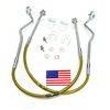 Superlift - Superlift Front Stainless Brake Lines 4"-6" Lifts-Pair 86 Ranger 4WD 91210 - Image 1