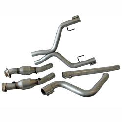 BBK Performance Parts - BBK Performance 2.5" Dual Exhaust Conversion Kit 05-10 Mustang 4.0L 4011 - Image 1
