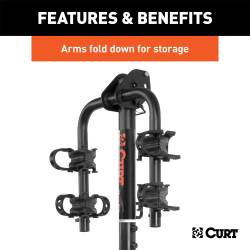 CURT - CURT Manufacturing 18029 Bike Rack - Image 2