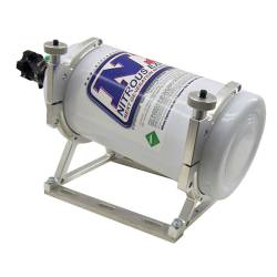 Nitrous Express - Nitrous Express 11108 Floor Mount 10lb/15lb Bottle Billet Brackets - Image 1