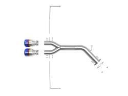 aFe Power - aFE Power Takeda 3" Axle-Back Stainless Steel Exhaust Kit 49-37012-L - Image 3