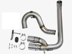 aFe Power - aFe Power Rebel 3" Filter-Back Stainless Steel Exhaust Kit 49-44065-P - Image 5