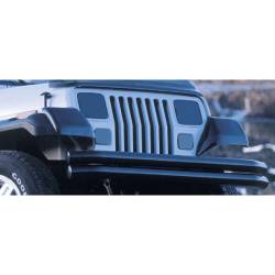 Rugged Ridge - Rugged Ridge 11351.01 Molded Fender Guards for Jeep Wrangler - Image 1