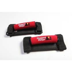 Rugged Ridge - Rugged Ridge 13305.31 Neoprene Grab Handles Red for Jeep CJ & Wrangler - Image 1