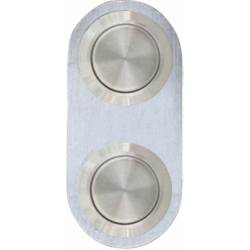 Autoloc - Autoloc AUTBBA20 Daytona Billet Switch w/No Illumination Single Switch - Image 1