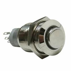 Autoloc - Autoloc AUTSWBM16X 16mm Momentary Billet Button w/o Illumination - Image 1