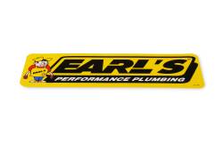 Earl's Performance - Earls Plumbing 36-282 Earls Plumbing Decal - Image 2