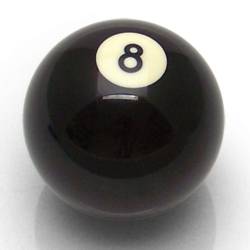 American Shifter Company - American Shifter ASCSN03008 8 Ball Billiard Pool Custom Shift Knob - Image 1