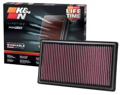 K&N - K&N 33-2366 Drop-In Replacement Air Filter - Image 2