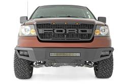 Rough Country Suspension Systems - Rough Country Heavy Duty Black Front Bumper 04-08 Ford F150 10766 - Image 3