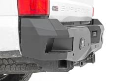 Rough Country Suspension Systems - Rough Country Heavy Duty Black Rear Bumper 17-22 Super Duty 10788 - Image 4