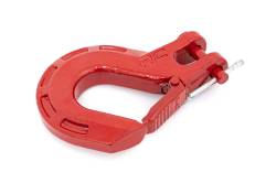 Rough Country Suspension Systems - Rough Country Heavy Duty Forged Winch Clevis Hook Red RS129 - Image 2