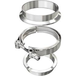 MagnaFlow Exhaust Products - MagnaFlow 10168 V-Band Assembly Performance Exhaust Clamp 2.50" - Image 1