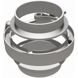 MagnaFlow Exhaust Products - MagnaFlow 10168 V-Band Assembly Performance Exhaust Clamp 2.50" - Image 2