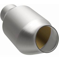 MagnaFlow Exhaust Products - MagnaFlow 59975 Universal Catalytic Converter 7.375"L x 4"W Round - Image 2